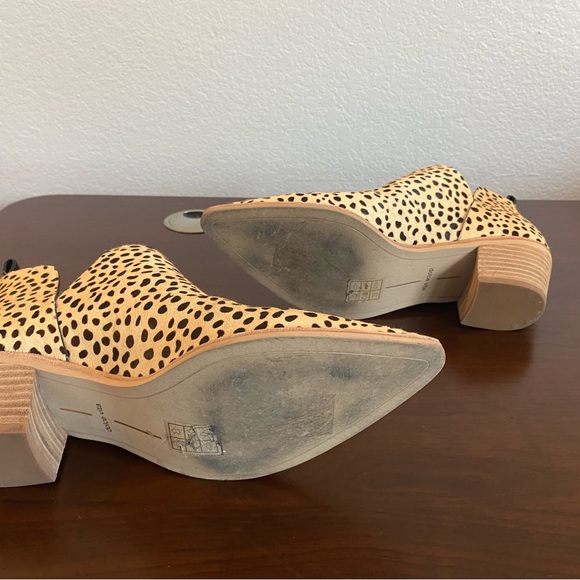 Dolce Vita Sonni Leopard Calf Hair Booties - Picture 5 of 6